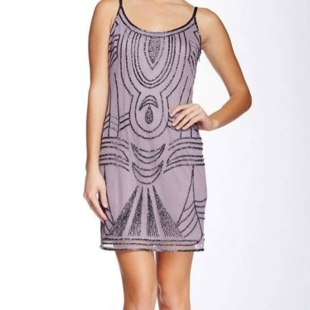 Adrianna Papell - Purple Sheath Dress